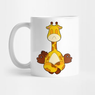 Giraffe Yoga Meditation Gymnastics Mug